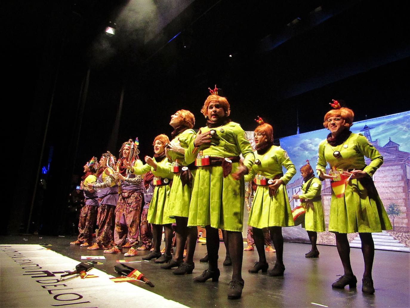 Fotos: La Final del Concurso de Agrupaciones de Carnaval de Loja, en imágenes