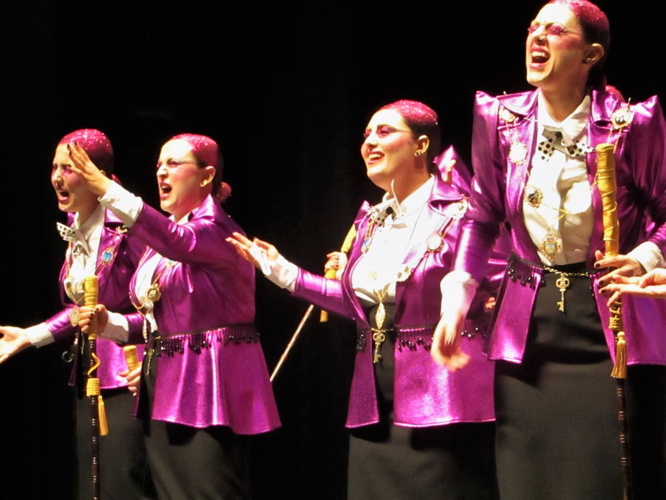 Fotos: La Final del Concurso de Agrupaciones de Carnaval de Loja, en imágenes