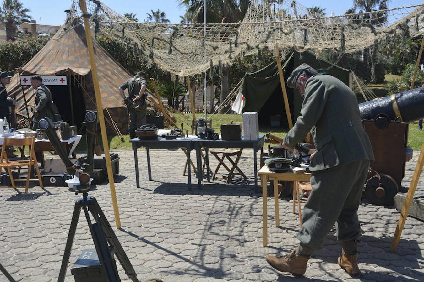 Dentro del II Encuentro con la Historia centrado en la Segunda Guerra Mundial, este sábado y domingo se llevaron a cabo unas recreaciones de unas de las batallas del Desembarco de Normandía, ante la presencia de cientos de espectadores.