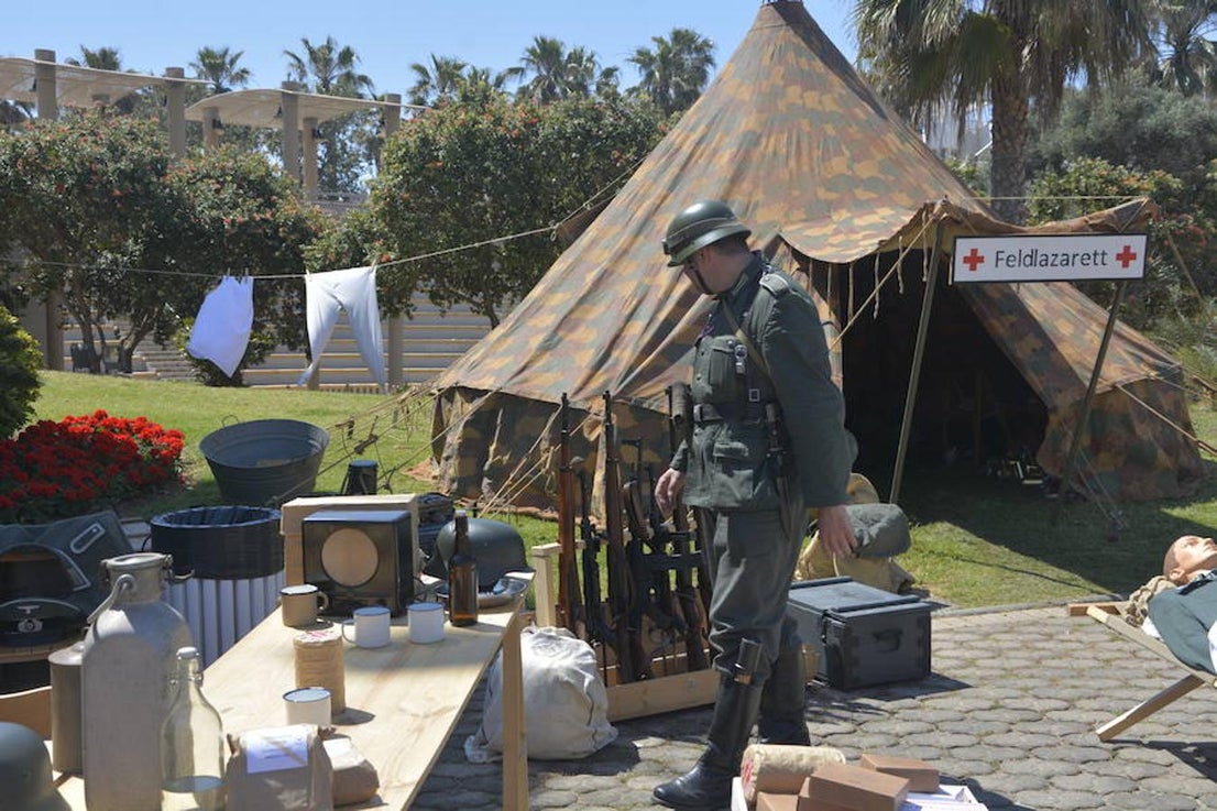 Dentro del II Encuentro con la Historia centrado en la Segunda Guerra Mundial, este sábado y domingo se llevaron a cabo unas recreaciones de unas de las batallas del Desembarco de Normandía, ante la presencia de cientos de espectadores.