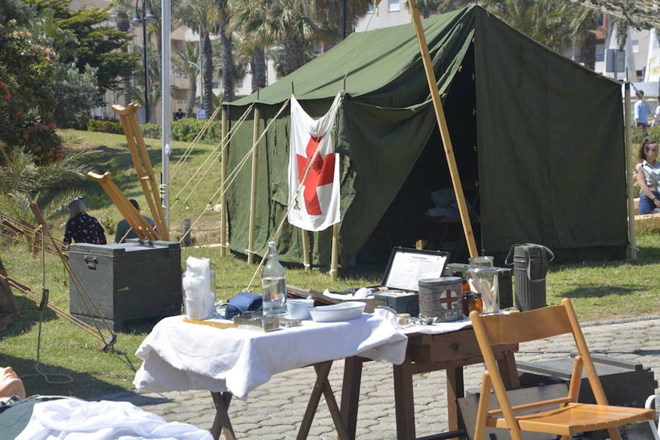 Dentro del II Encuentro con la Historia centrado en la Segunda Guerra Mundial, este sábado y domingo se llevaron a cabo unas recreaciones de unas de las batallas del Desembarco de Normandía, ante la presencia de cientos de espectadores.