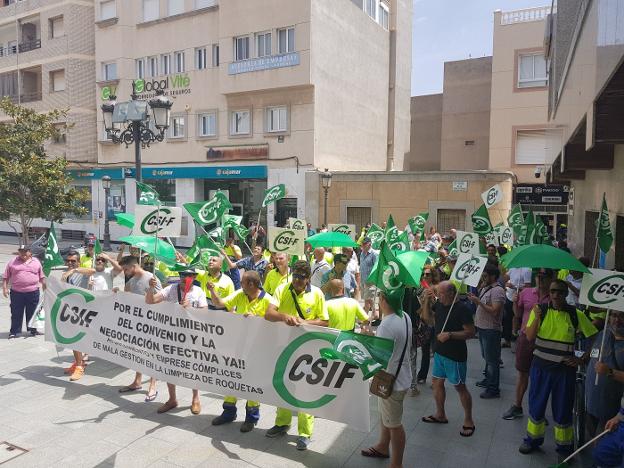 Los trabajadores ya se movilizaron hace dos años reclamando un nuevo convenio.