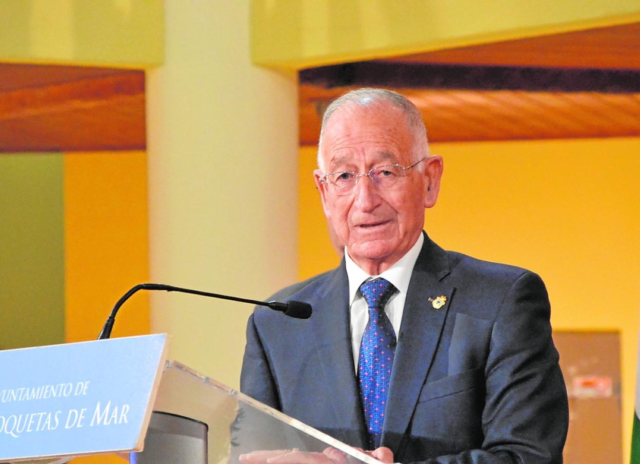 Gabriel Amat, alcalde de Roquetas de Mar. 