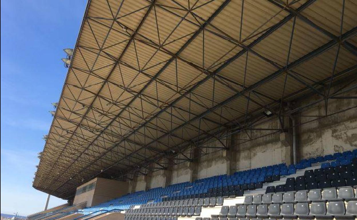 Estado que presentaba la cubierta antes de las obras, que comenzaron en junio de 2018. 