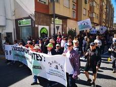 Los manifestantes exigen soluciones definitivas y no «parches». 