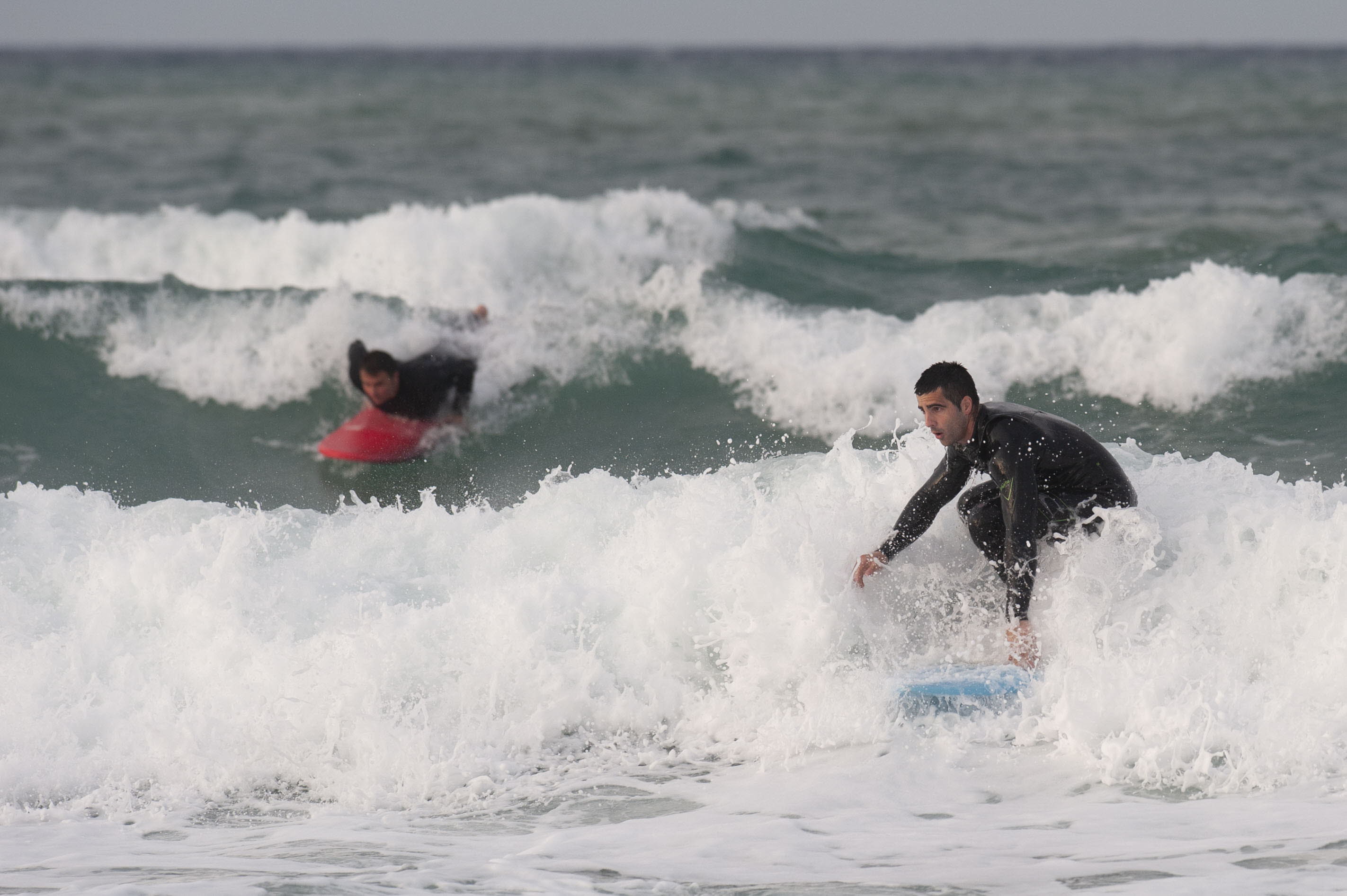 El surf, una actividad peligrosa. 