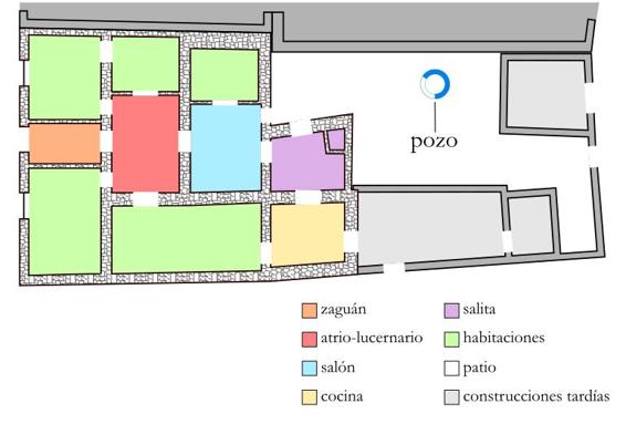 Plano de la vivienda. 
