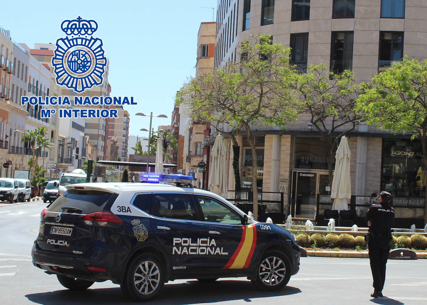 Detenidos en Almería por mostrar sus genitales e intentar masturbarse en presencia de mujeres menores de edad