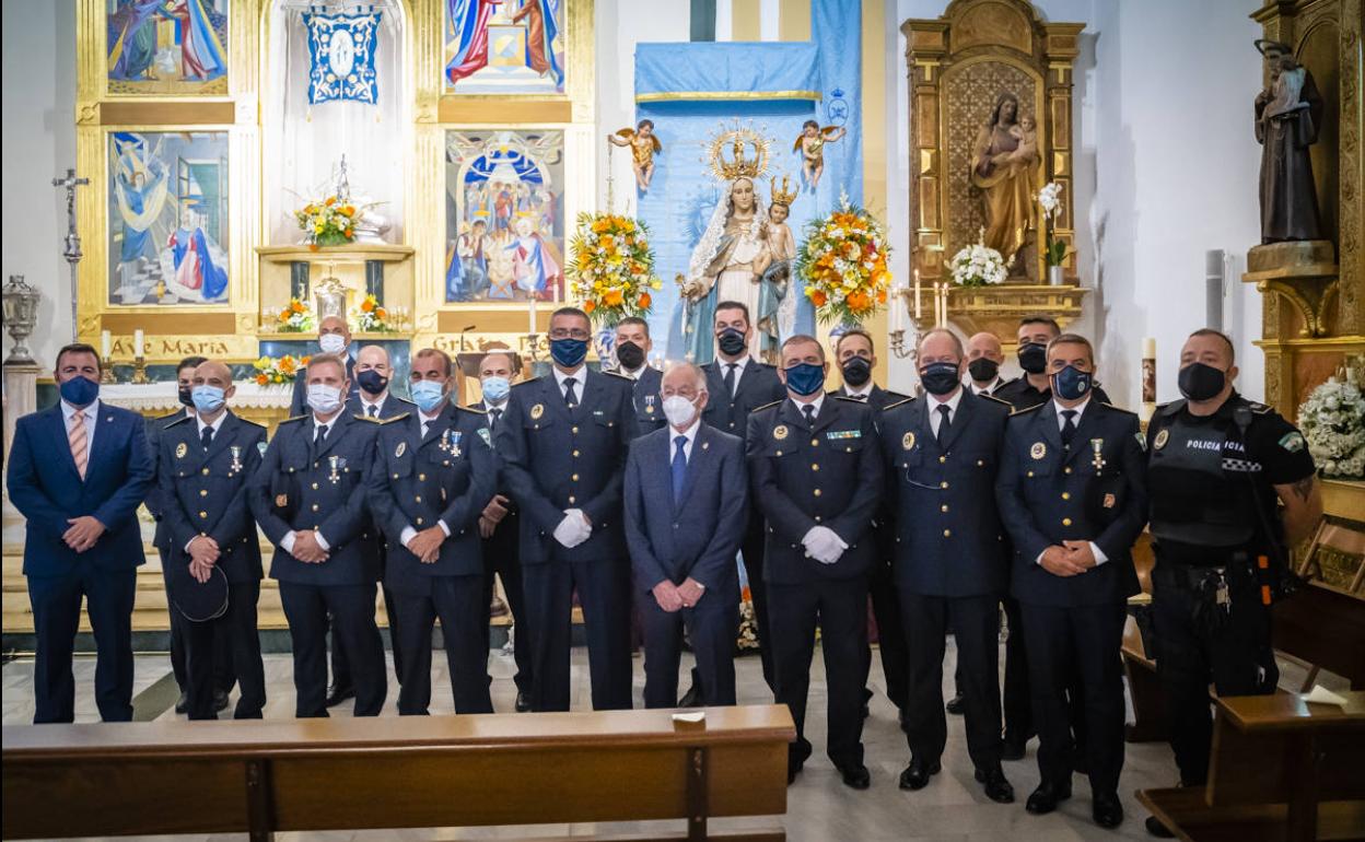 Reconocimiento a la Policía Local y Protección Civil con motivo de su festividad