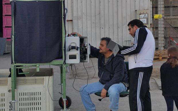 La máquina fabricada en Roquetas de Mar se está probando en Chile.