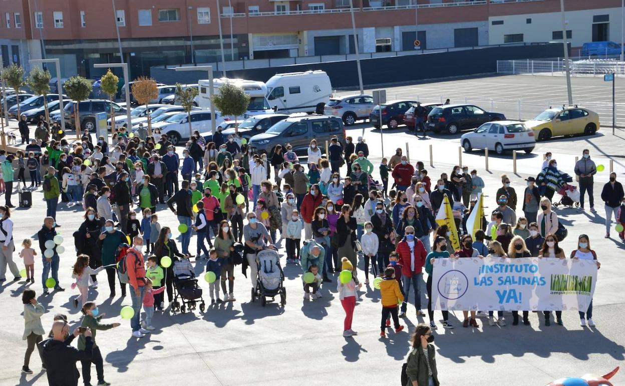 Cs pide a los padres de Las Salinas «paciencia» ante los trámites del futuro IES