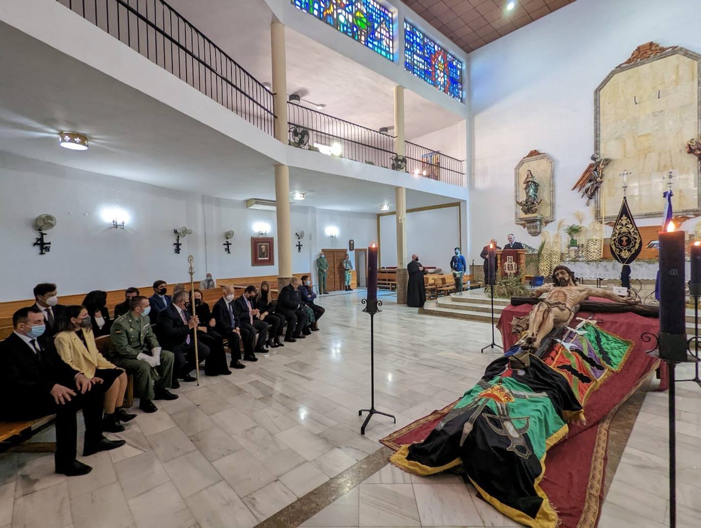 Fotos: La Legión vela al Cristo de la Buena Muerte de Roquetas