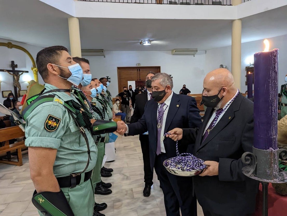 Fotos: La Legión vela al Cristo de la Buena Muerte de Roquetas