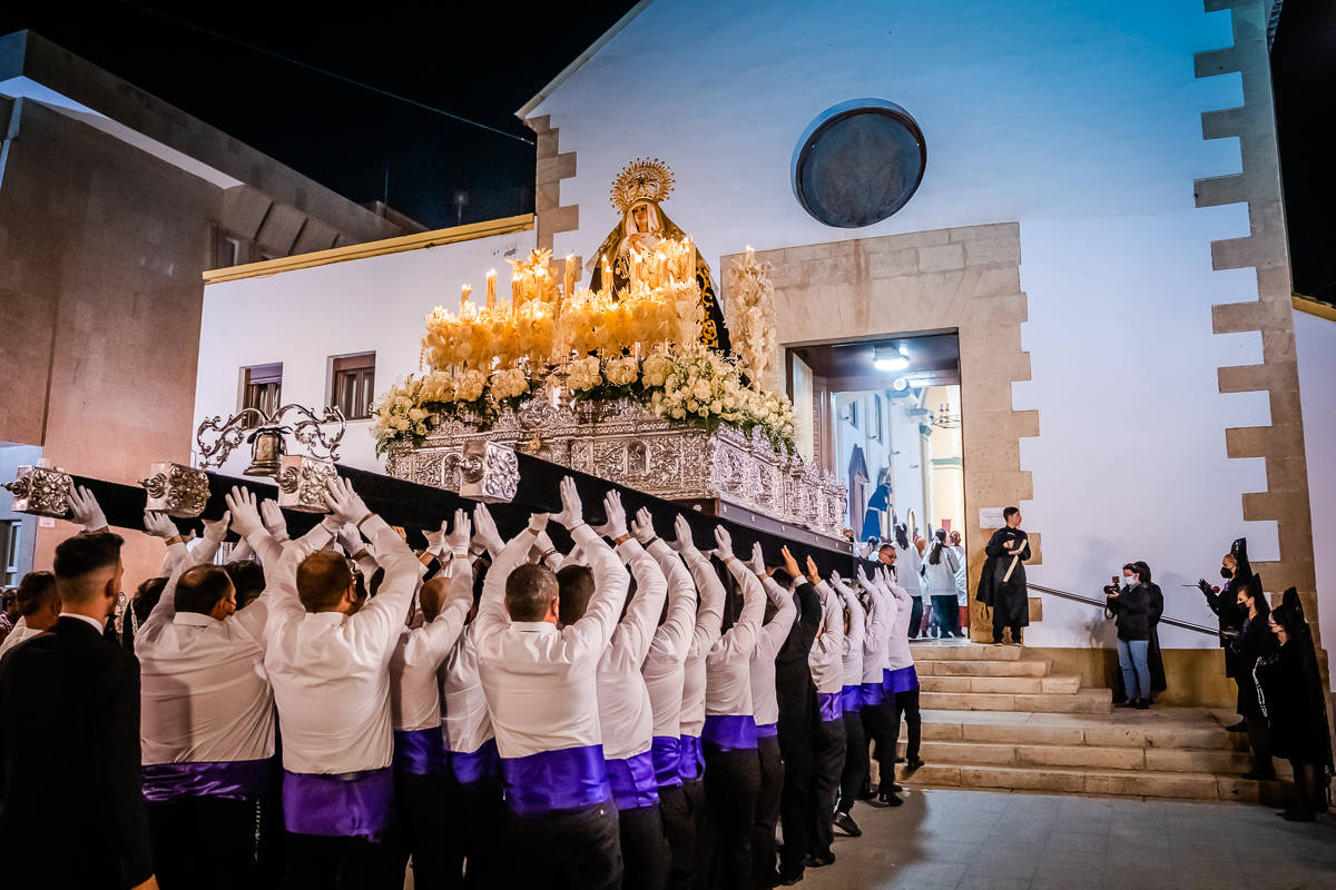 Fotos: Así terminó la Semana Santa de Roquetas de Mar