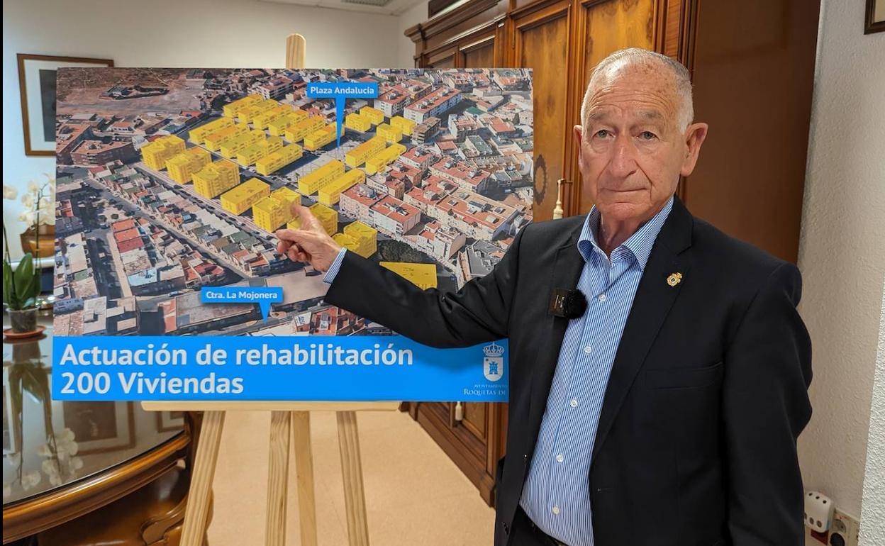 Roquetas prepara un proyecto de casi 13 millones para la rehabilitación integral de Las 200 Viviendas