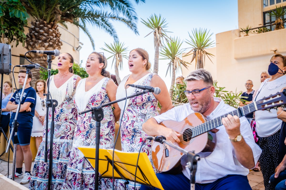 Fotos: Aguadulce lleva a la mar a su patrona