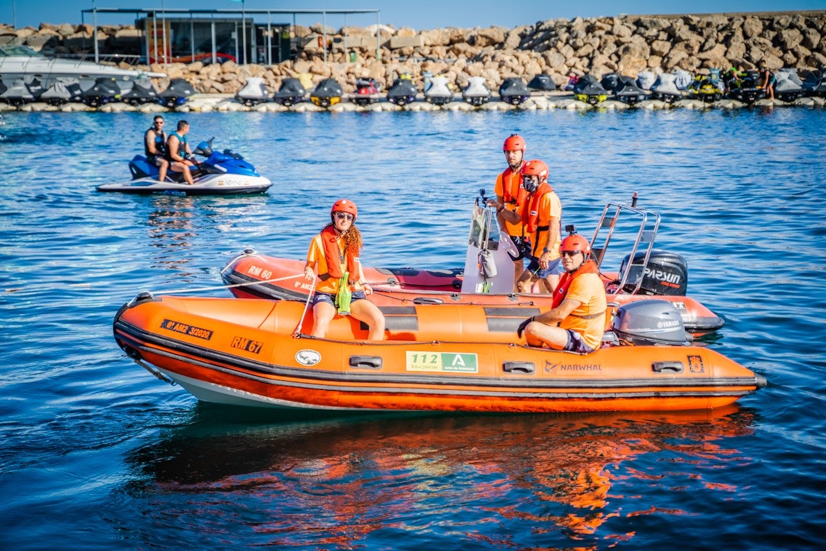 Fotos: Aguadulce lleva a la mar a su patrona