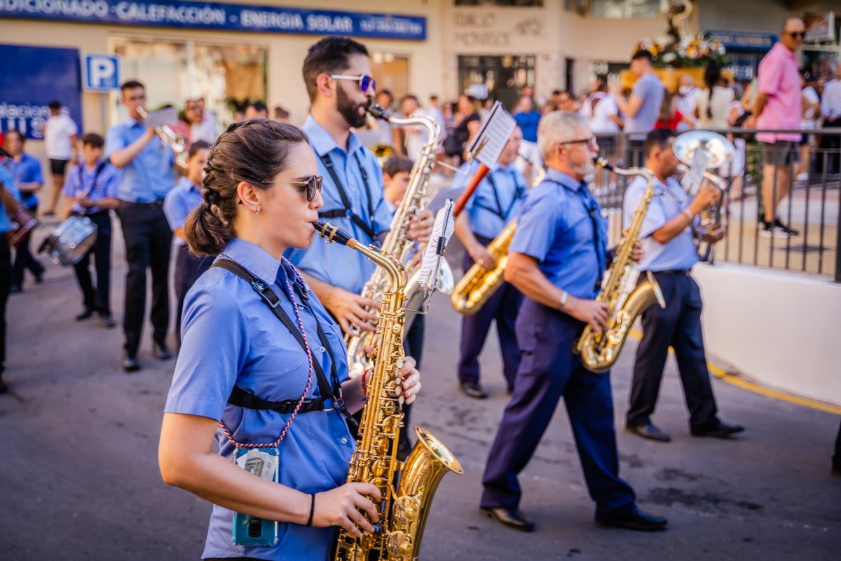 Fotos: Aguadulce lleva a la mar a su patrona