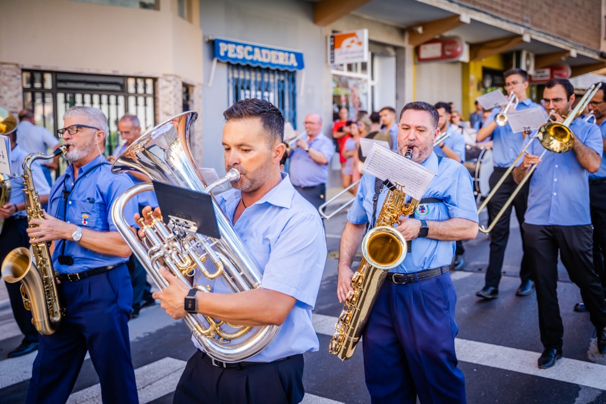 Fotos: Aguadulce lleva a la mar a su patrona