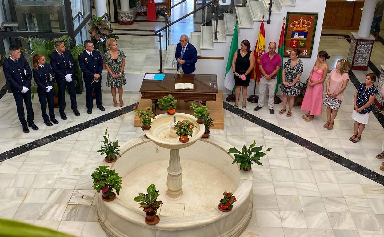 Tres nuevos agentes de la Policía Local de Vícar toman posesión del cargo