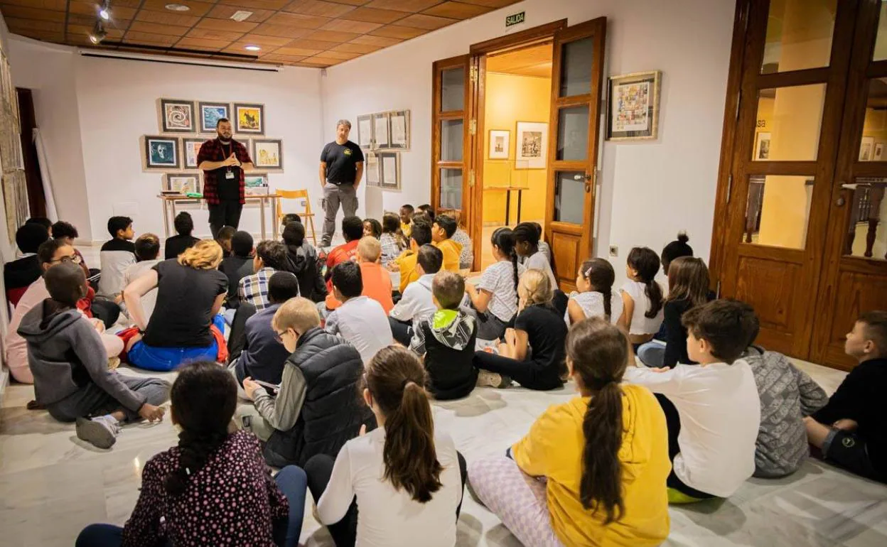 El Castillo de Santa Ana acoge actividades didácticas para los centros educativos