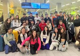 Alumnado del IES Mar Mediterráneo inicia un intercambio en Países Bajos