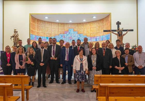 La Hermandad del Cristo de la Paz de La Gangosa inicia con el pregón sus actos de Semana Santa