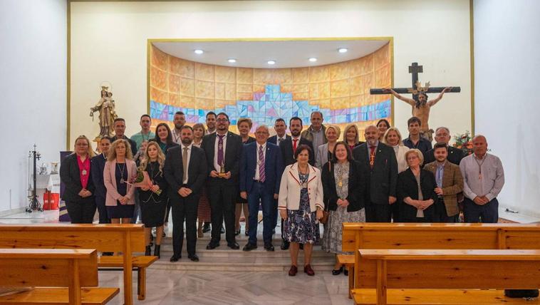 La Hermandad del Cristo de la Paz de La Gangosa inicia con el pregón sus actos de Semana Santa