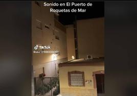 El vídeo fake con un aterrador sonido en el Puerto de Roquetas