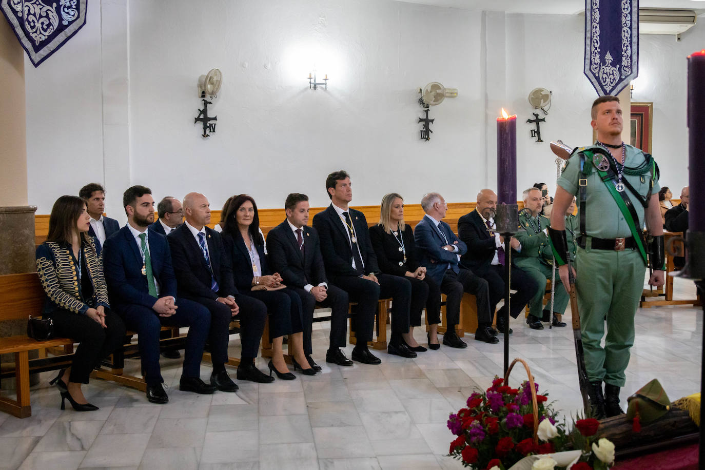 Así fue la Guardia de La Legión al Cristo de la Buena Muerte