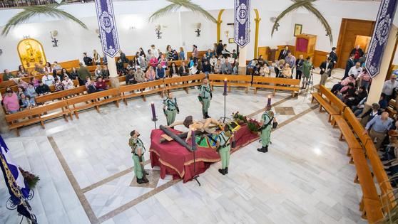 Así fue la Guardia de La Legión al Cristo de la Buena Muerte