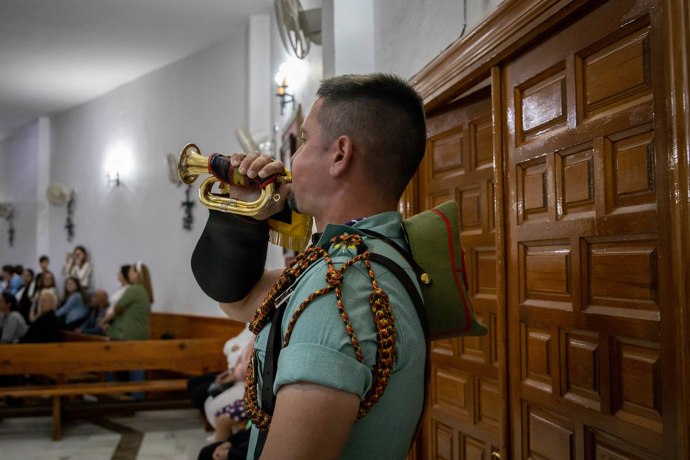 Así fue la Guardia de La Legión al Cristo de la Buena Muerte