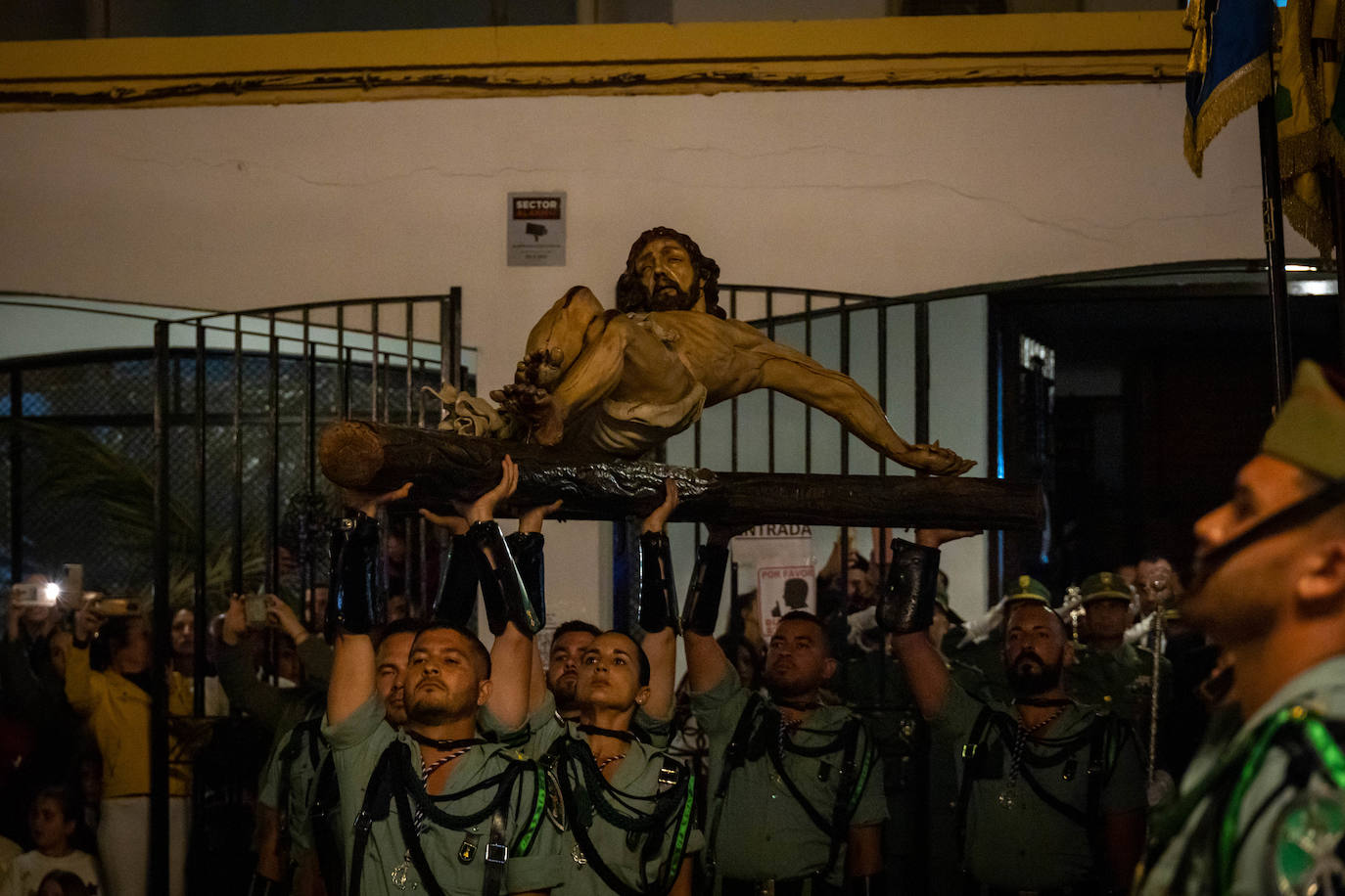 Así fue la Guardia de La Legión al Cristo de la Buena Muerte