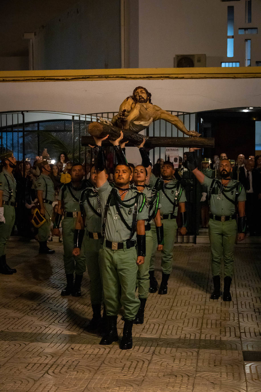 Así fue la Guardia de La Legión al Cristo de la Buena Muerte
