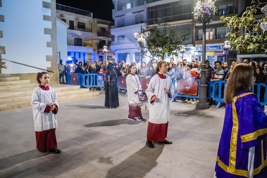 La Soledad llenó de emoción las calles de Roquetas