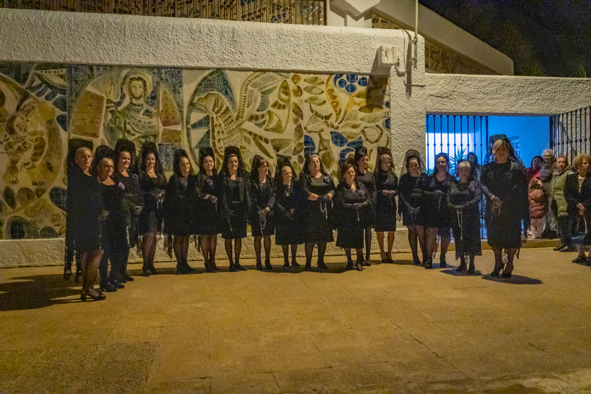 Así fue la procesión de Jesús de la Agonía en El Solanillo