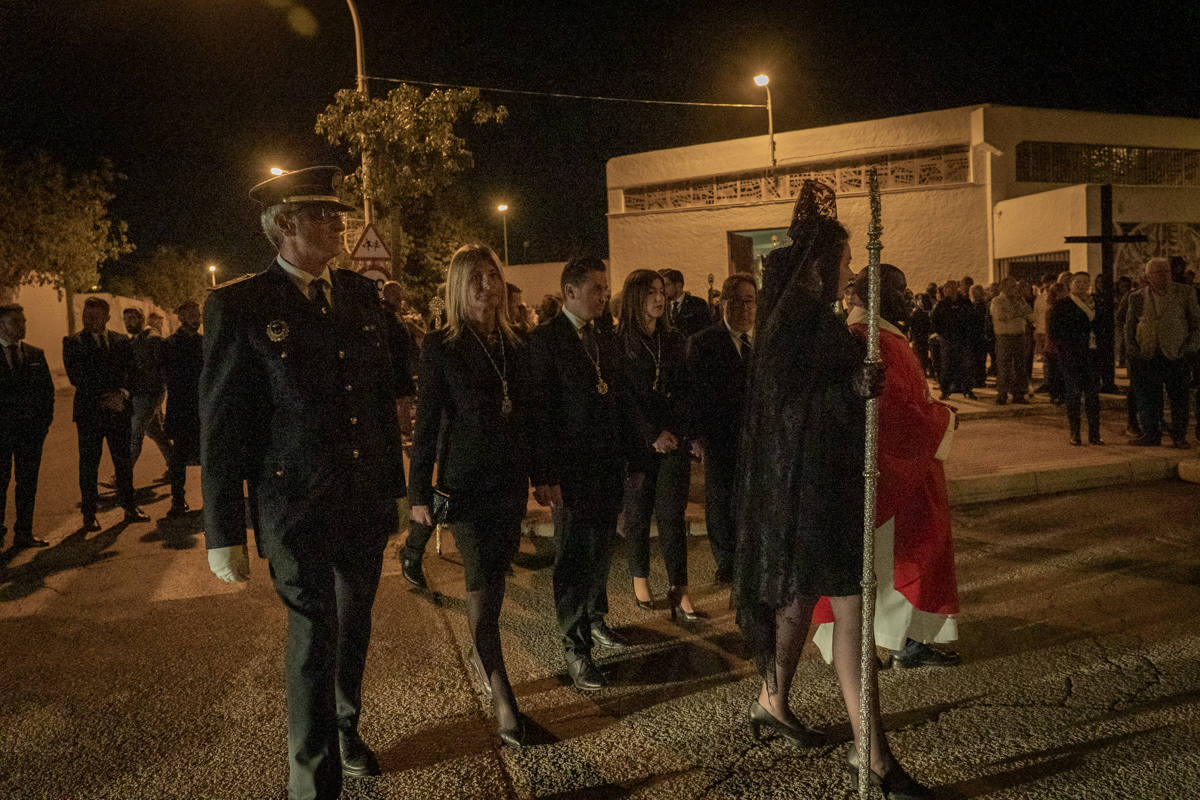 Así fue la procesión de Jesús de la Agonía en El Solanillo