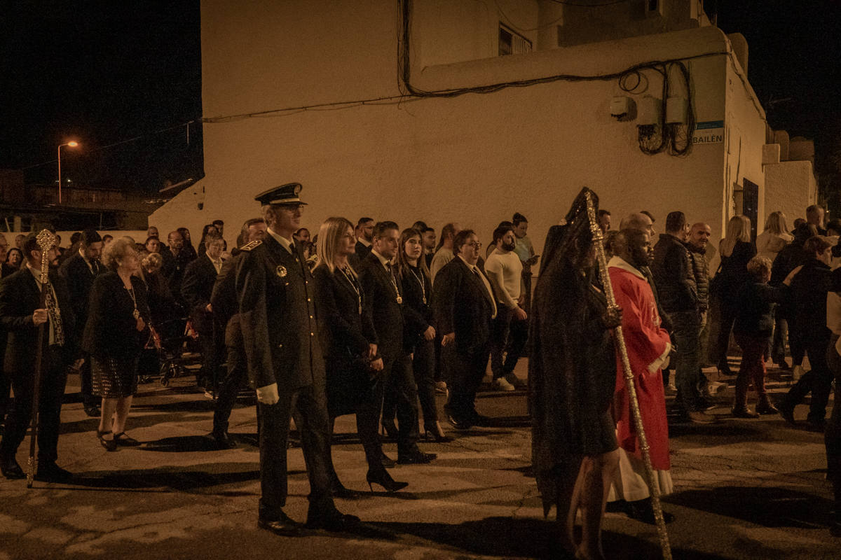 Así fue la procesión de Jesús de la Agonía en El Solanillo