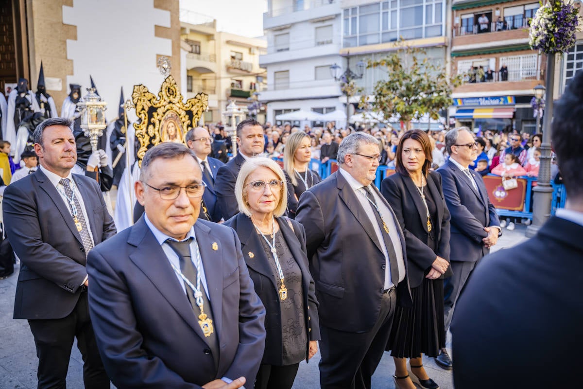 Las imágenes de la procesión del Santo Entierro y María Santísima de los Dolores