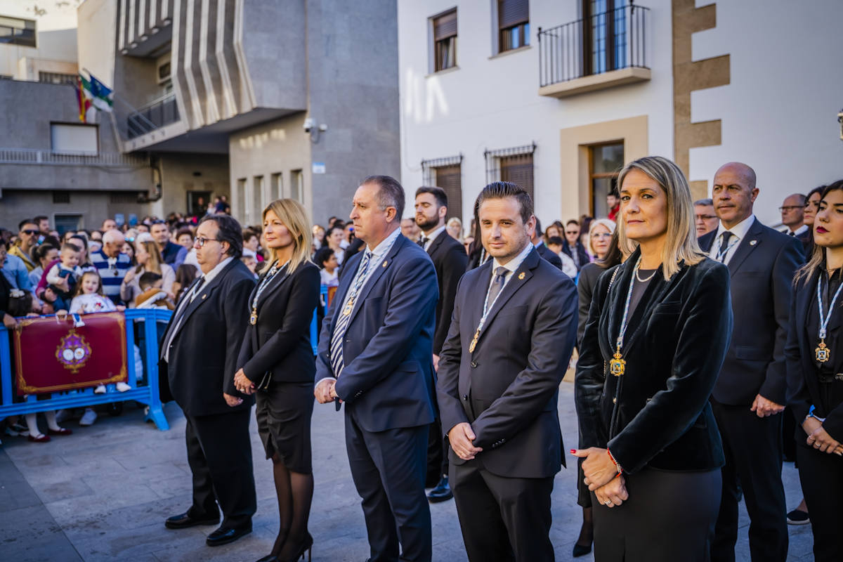 Las imágenes de la procesión del Santo Entierro y María Santísima de los Dolores