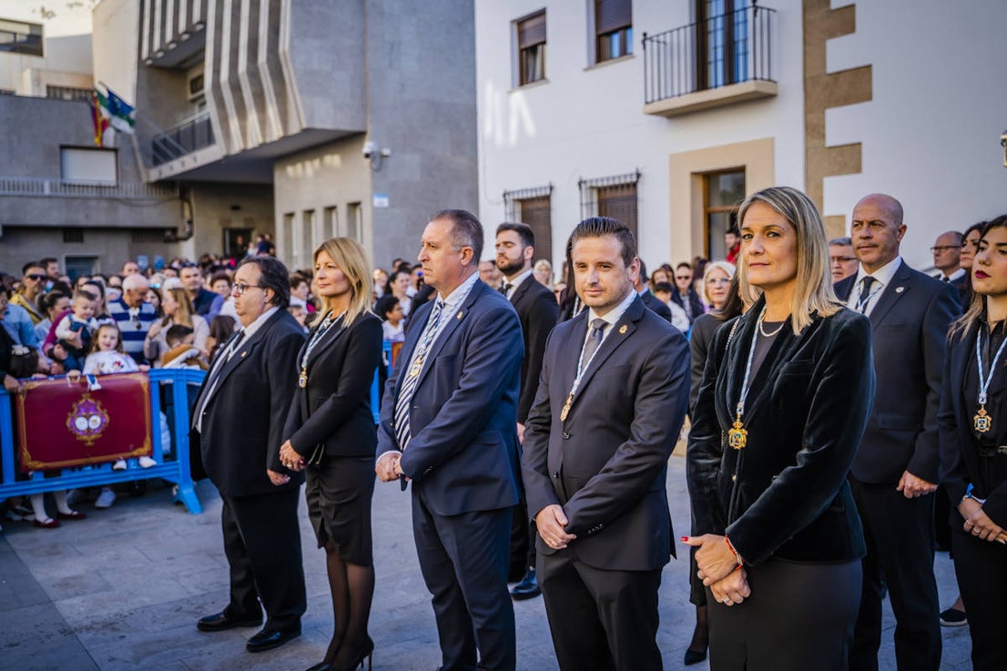 Las imágenes de la procesión del Santo Entierro y María Santísima de los Dolores