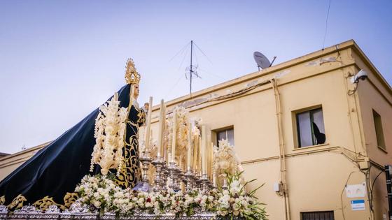 Las imágenes de la procesión del Santo Entierro y María Santísima de los Dolores