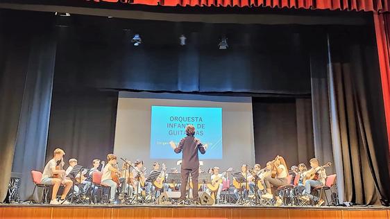El alumnado de la Escuela de Música muestra sus progresos con unas audiciones