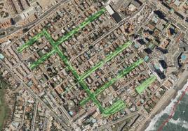 Roquetas prepara el proyecto para rehabilitar los espacios intermedios que faltan de la 'Urba'