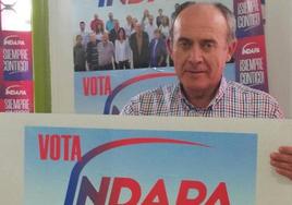 José Porcel volverá a ser el candidato de Indapa.