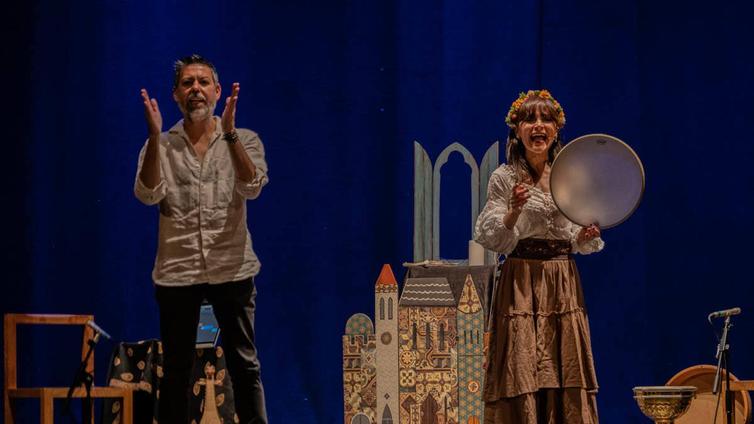 La música de la Edad Media protagoniza el espectáculo 'La pequeña juglaresa'