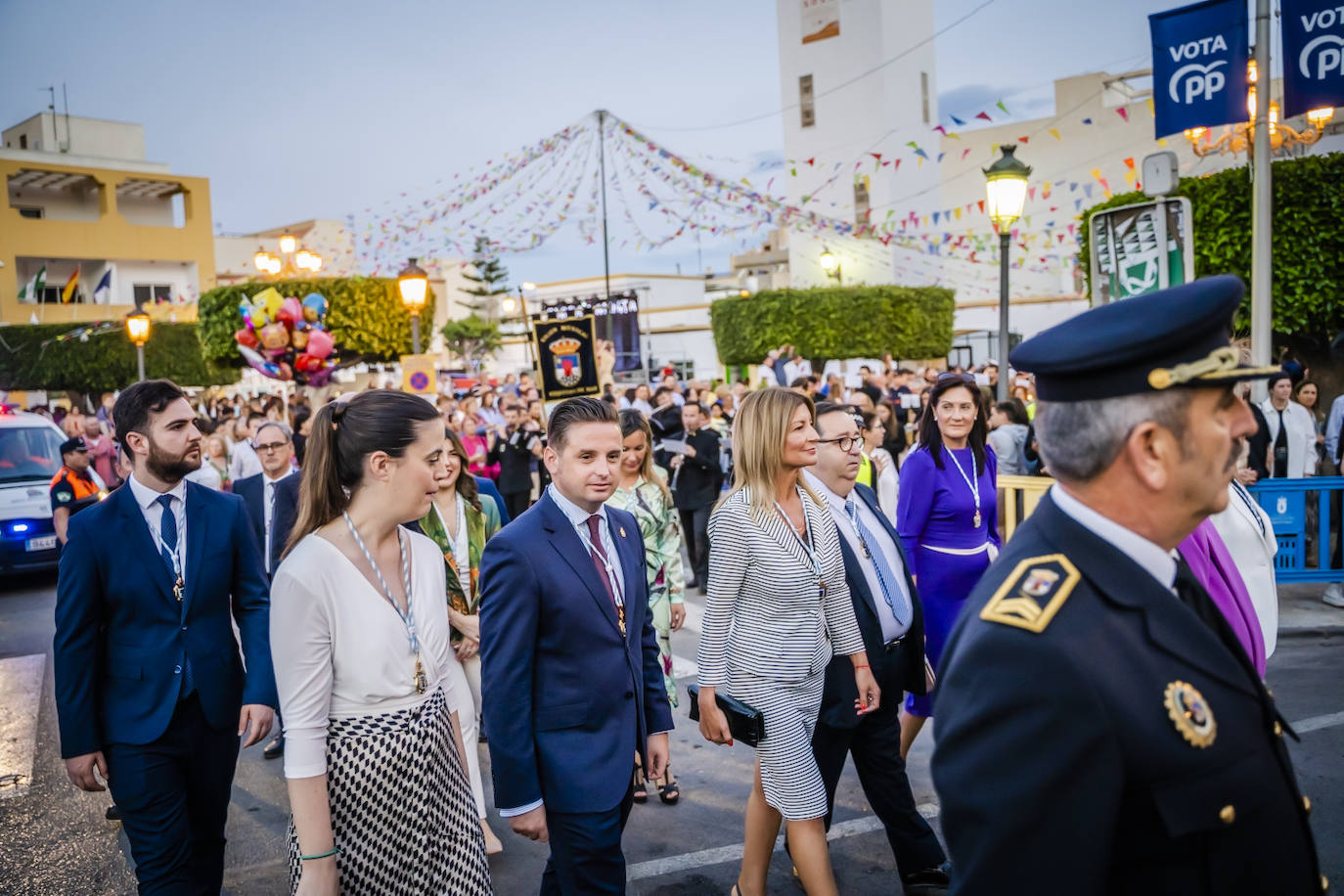 Así fue la procesión de San Isidro en El Parador