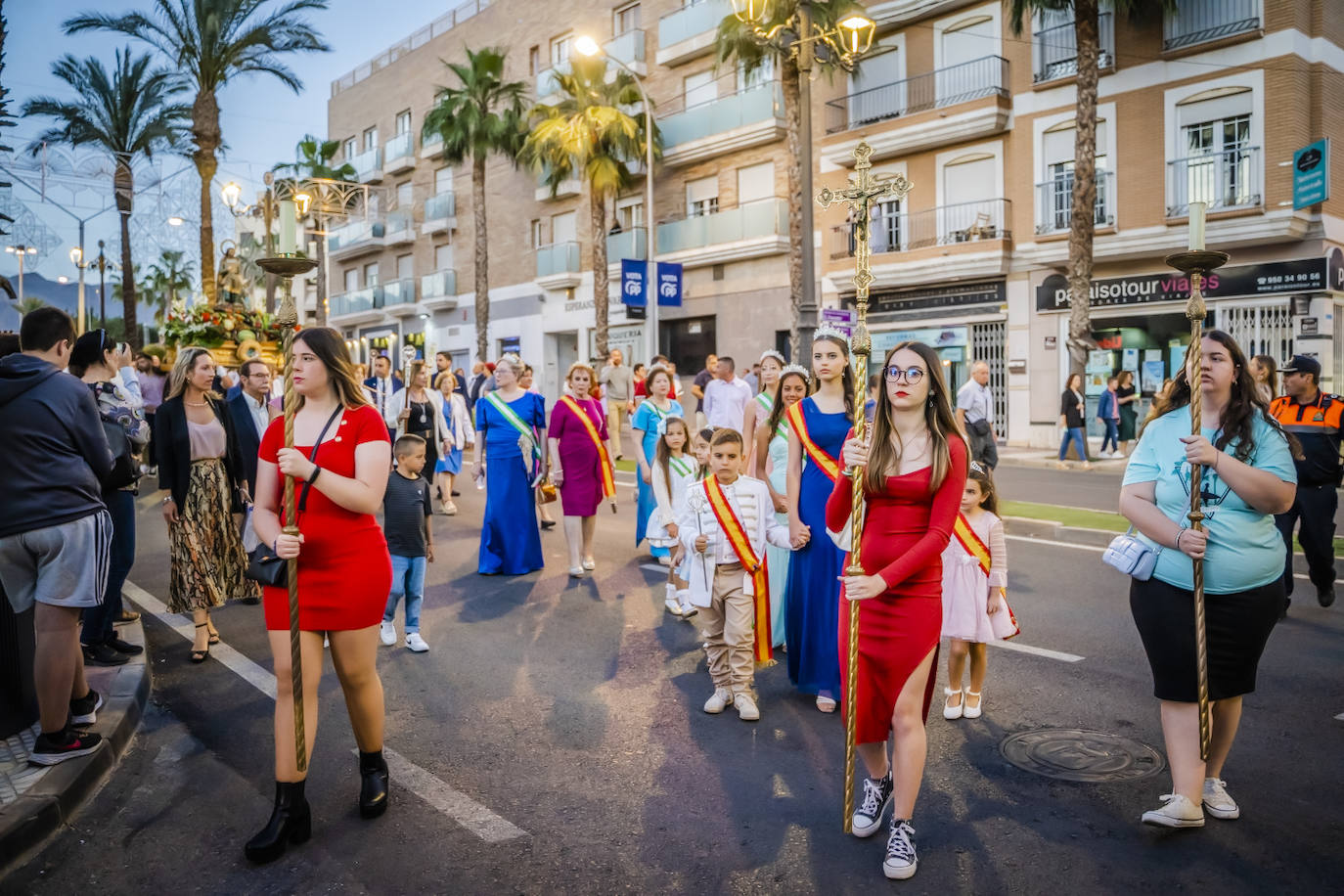 Así fue la procesión de San Isidro en El Parador