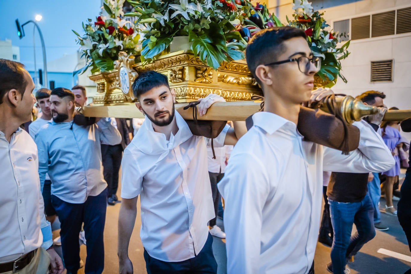 Así fue la procesión de San Isidro en El Parador