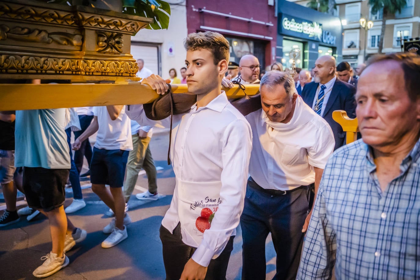 Así fue la procesión de San Isidro en El Parador